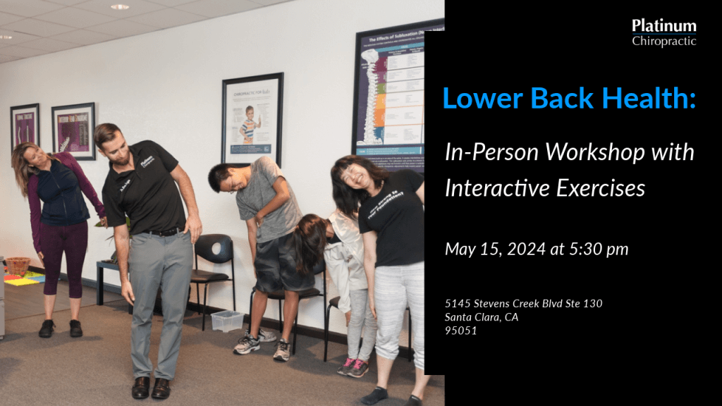 Lower Back Health Workshop - RSVP Now!